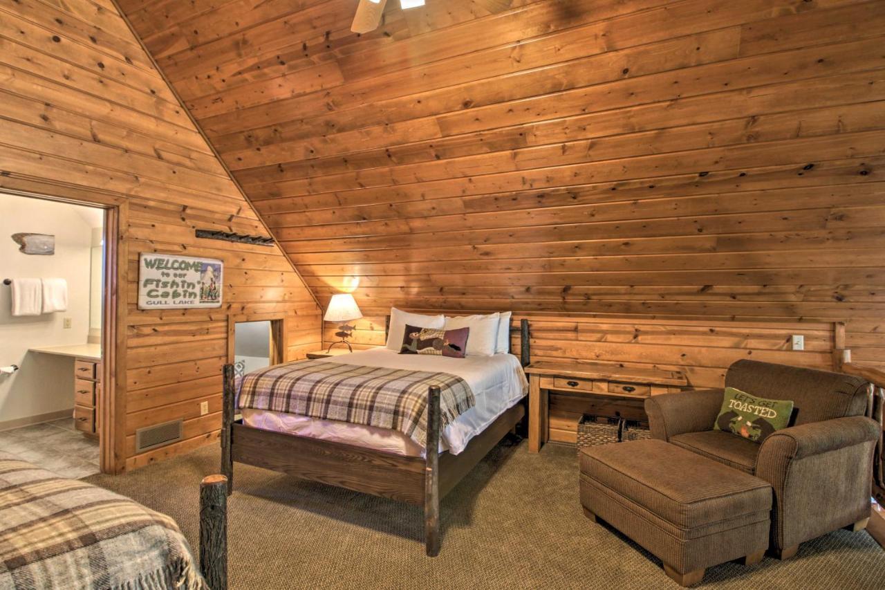 Alluring Nisswa Cabin On Gull Lake With Fireplace! Exterior foto