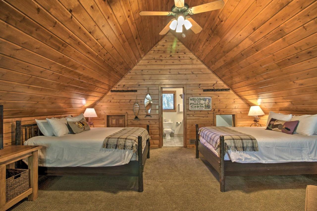 Alluring Nisswa Cabin On Gull Lake With Fireplace! Exterior foto