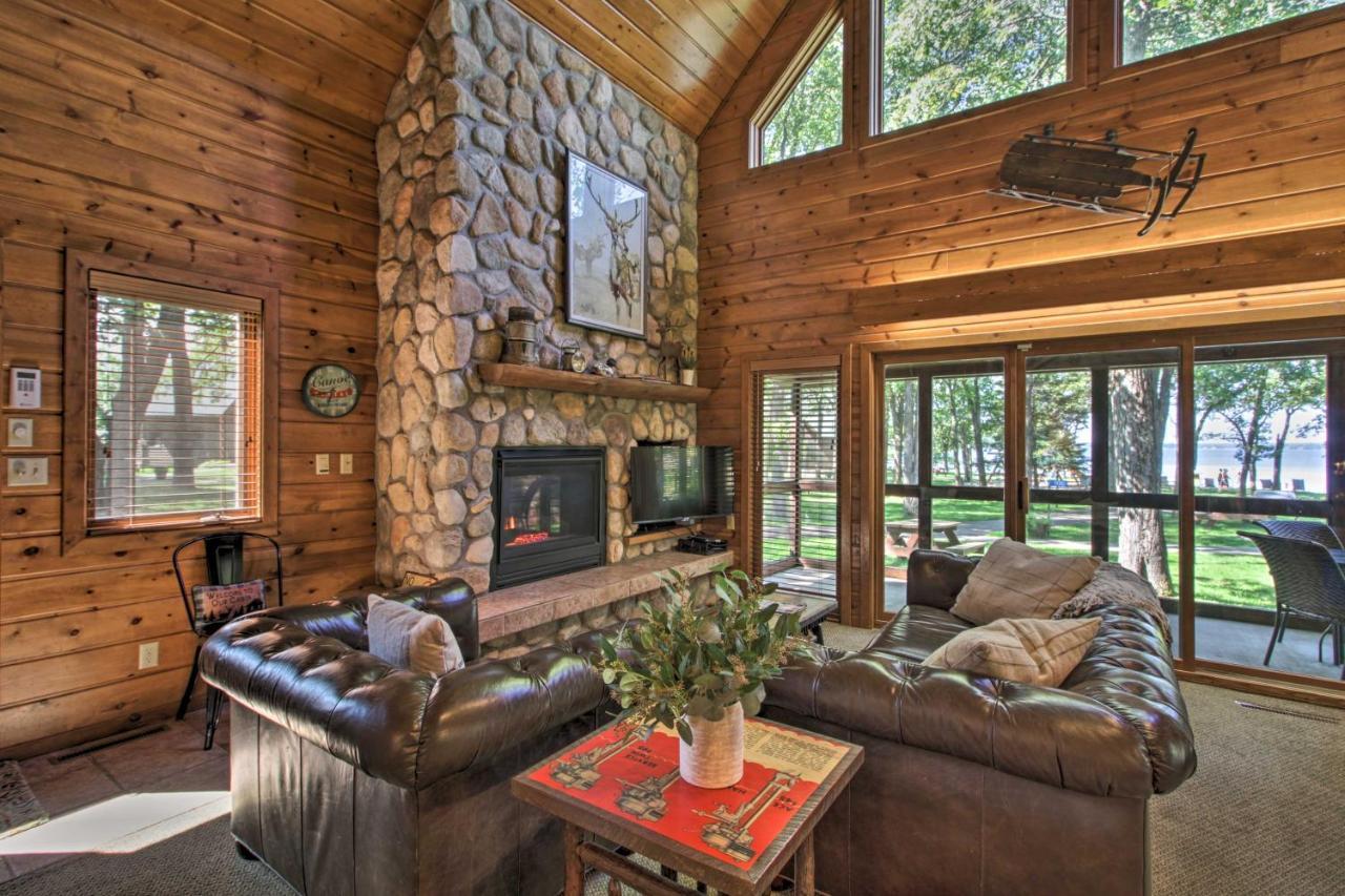 Alluring Nisswa Cabin On Gull Lake With Fireplace! Exterior foto